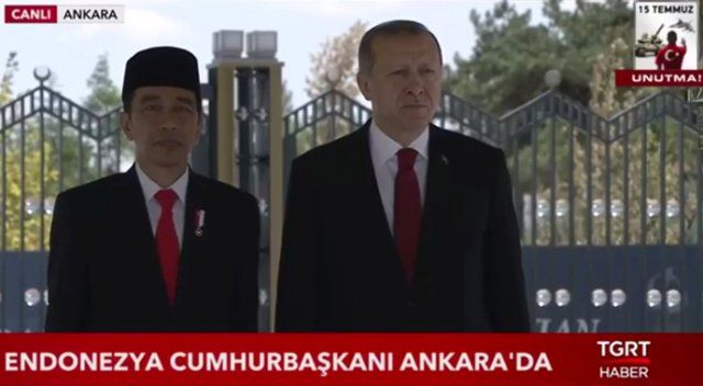 Endonezya Cumhurbaşkanı Beştepe&#039;de