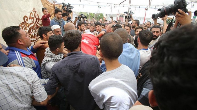 Ürdün&#039;deki protestoda İsrail Büyükelçiliğinin kapatılması talep edildi