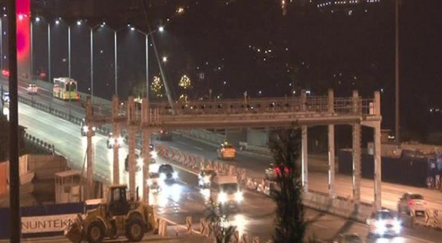 15 Temmuz Şehitler Köprüsü&#039;ndeki çalışmalar tamamlandı