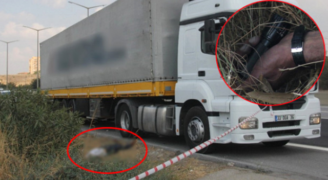 Adana&#039;da tır sürücüsünün esrarengiz ölümü