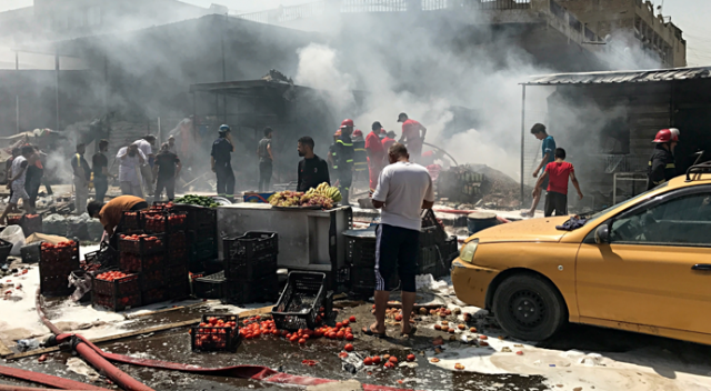 Bağdat&#039;ta patlama: 8 ölü var