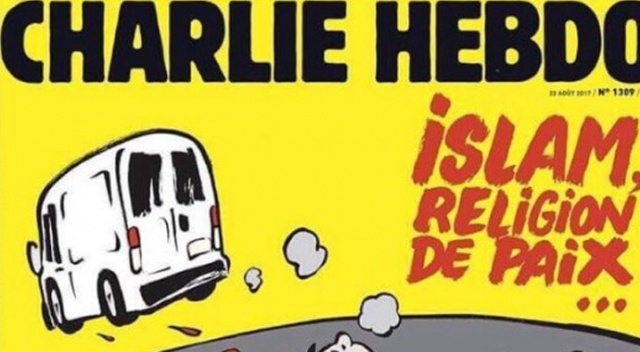 Charlie Hebdo&#039;dan tepki çeken kapak