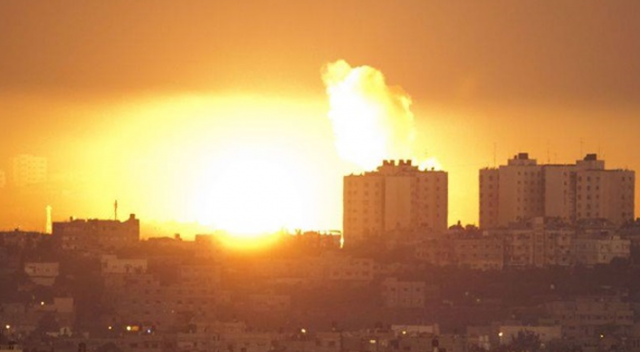 İsrail&#039;in Gazze&#039;yi vurduğu saldırının görüntüleri ortaya çıktı