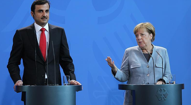 Almanya Başbakanı Merkel&#039;den Katar açıklaması
