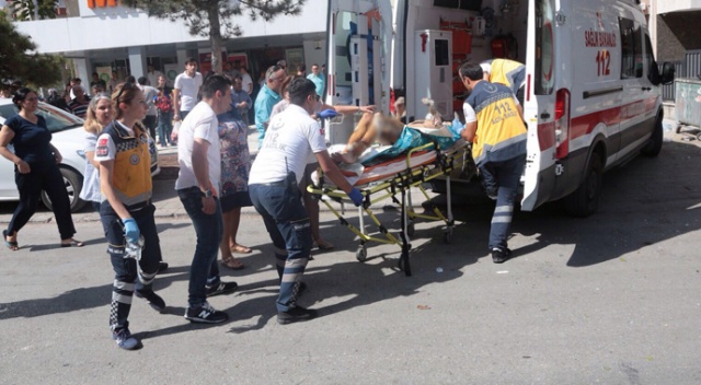 Ankara&#039;da korkutan patlama! Yaralananlar var...