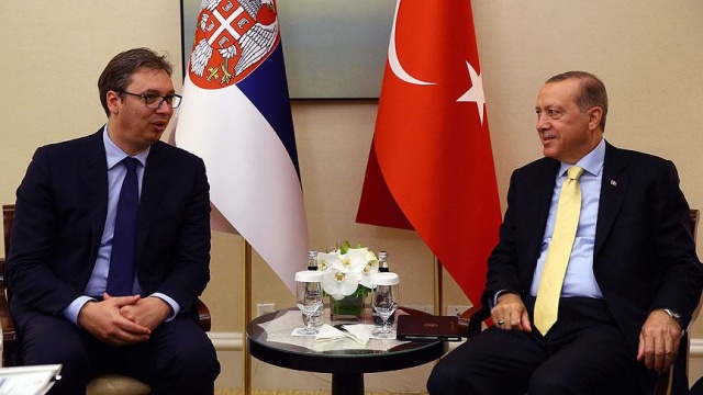Cumhurbaşkanı Erdoğan, Vucic ile görüştü
