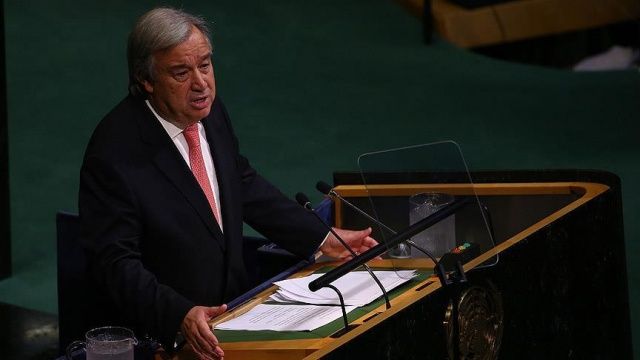 Guterres: Milyonlarca sığınmacıyı misafir eden ülkeleri tebrik ediyorum