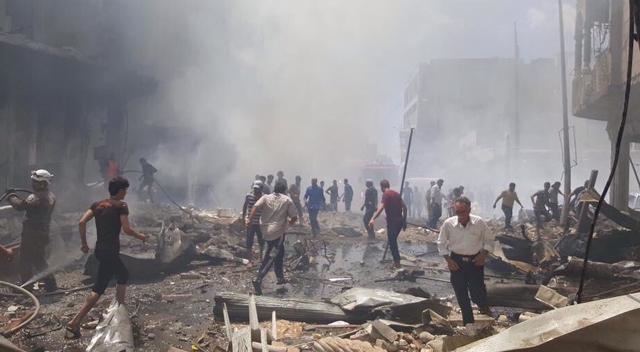 İdlib&#039;de sivillere yoğun hava saldırıları sürüyor