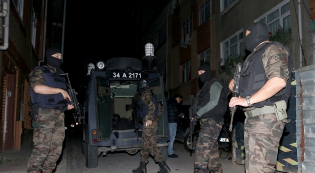 İstanbul&#039;da terör operasyonu