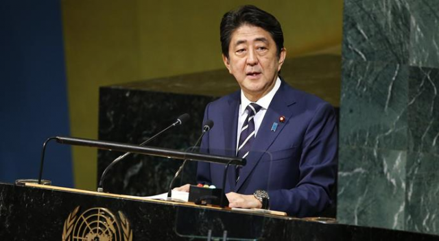 Japonya Başbakanı Abe&#039;den &#039;Kuzey Kore&#039;ye baskı&#039; çağrısı