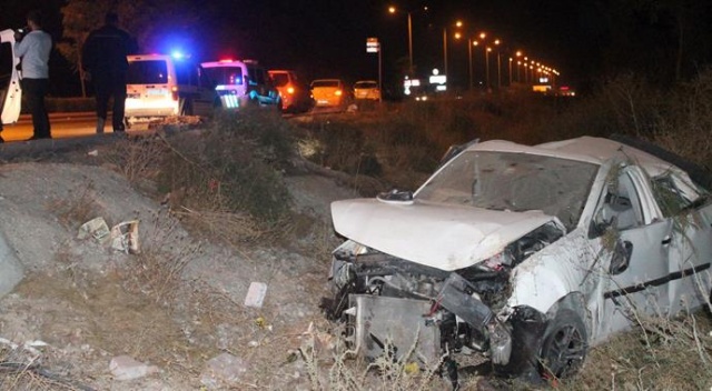 Konya&#039;da otomobil devrildi, 2 kişi hayatını kaybetti
