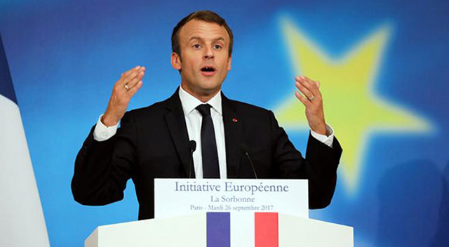 Macron yeni bir Avrupa istiyor