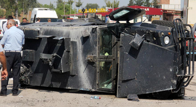 Şırnak’ta zırhlı araç devrildi: Yaralılar var