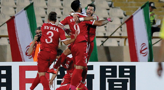 Suriye, 90+3&#039;te attığı golle play-off turuna kaldı
