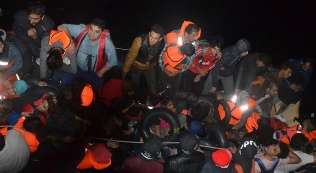 Aydın&#039;da 54 göçmen yakalandı