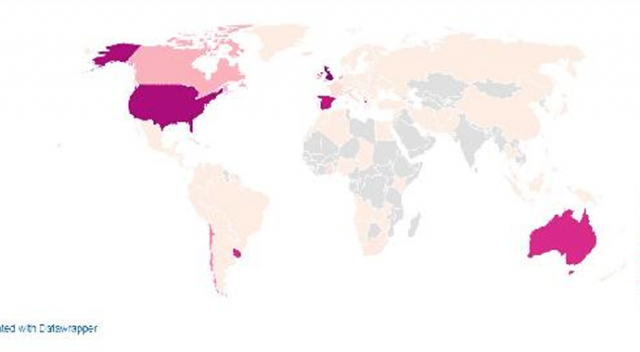Dünyada en çok kokain kullanılan ülkeler