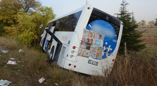 Eskişehir&#039;de feci kaza: 15 yaralı