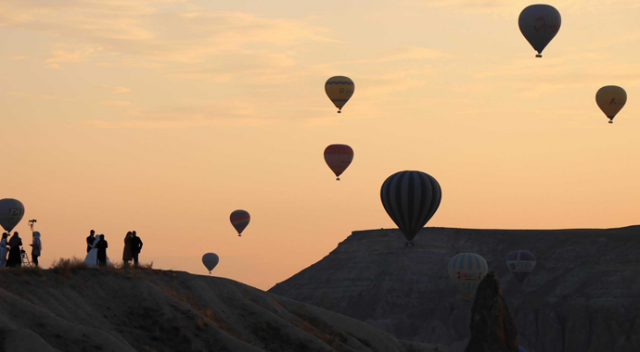 Kapadokya’da balon uçuşları bugün de iptal edildi