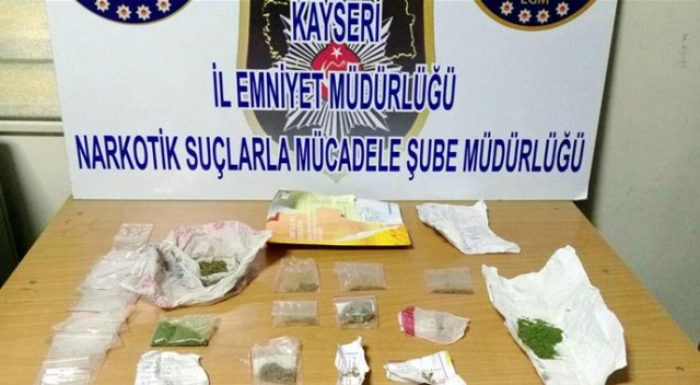 Kayseri&#039;deki uyuşturucu operasyonunda 9 kişi tutuklandı