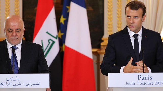 Macron: Irak&#039;ın toprak bütünlüğünü ve güçlü bir Irak devleti istiyoruz