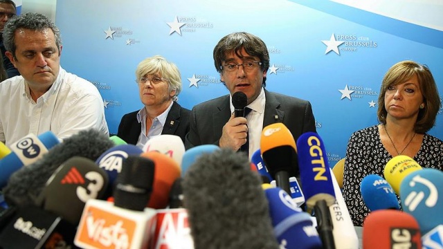 Puigdemont: Belçika&#039;ya siyasi sığınma hakkı talep etmek için gelmedim