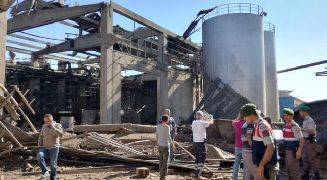 Fabrikada patlama: 1 ölü, 3 yaralı