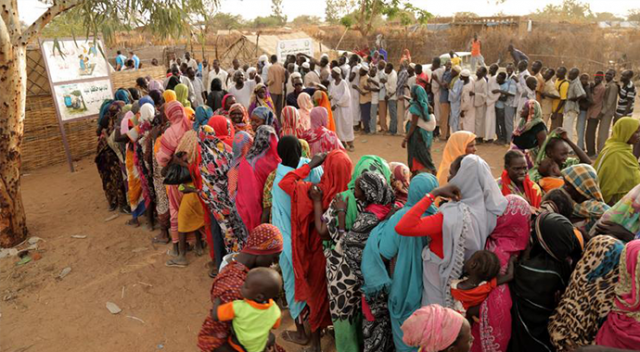 Sudan&#039;da 66 bin sığınmacıya gıda yardımı yapıldı
