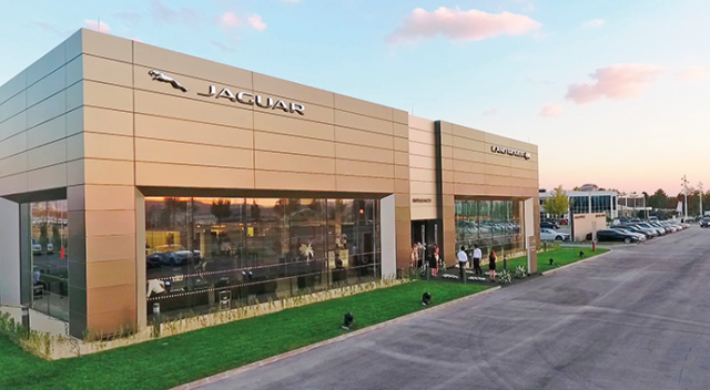 Türkiye’nin en büyük Jaguar  ve Land Rover showroom’u