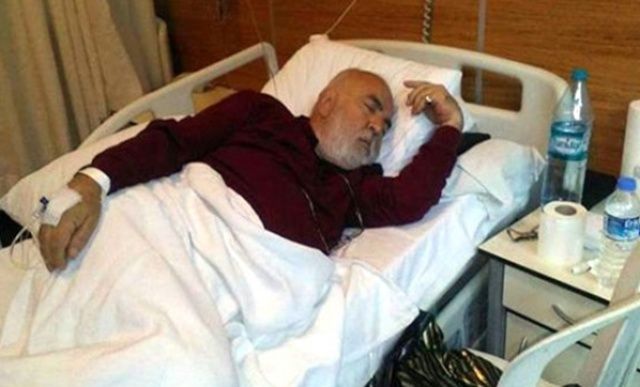 Usta oyuncu Tahir Ulubayrak, hastaneye kaldırıldı