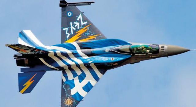 Yunanlara F-16’lı mesaj