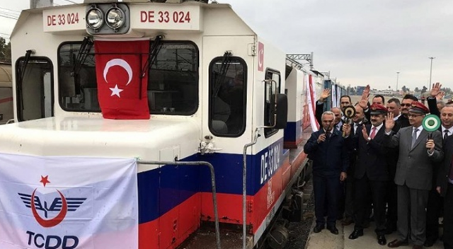 &#039;Demir İpek Yolu&#039;nda Mersin&#039;den ilk tren yola çıktı