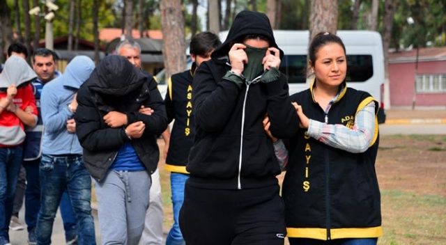 Adana merkezli 8 ilde dev operasyon, 13 kişi yakalandı