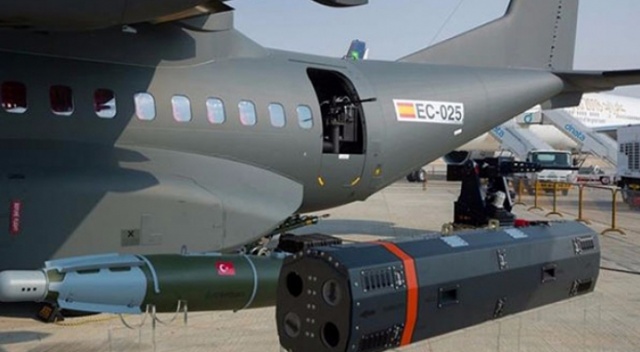 Airbus, ROKETSAN silahlarını sergiledi