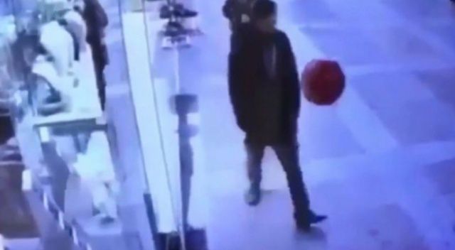 Balona rövaşata deneyen adam sosyal medyayı salladı