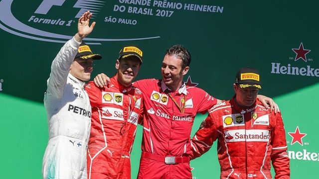 Brezilya Grand Prix&#039;sin galibi Vettel