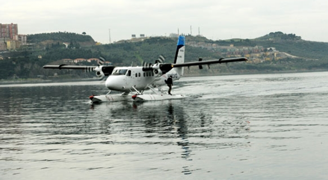 Bursa&#039;da deniz uçağı bilet satışları durduruldu!