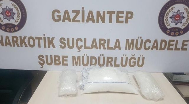 Gaziantep&#039;te uyuşturucu operasyonu, 3 kişi gözaltına alındı