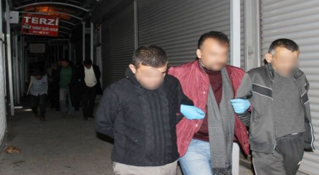 Kayseri’de uyuşturucu operasyonu: 12 gözaltı