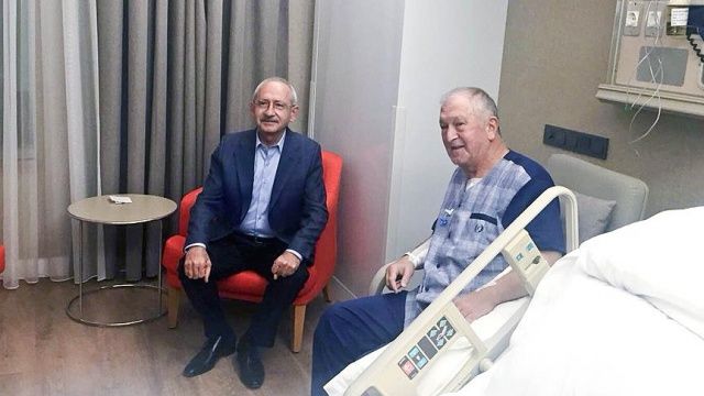 Kılıçdaroğlu&#039;ndan hasta ziyareti