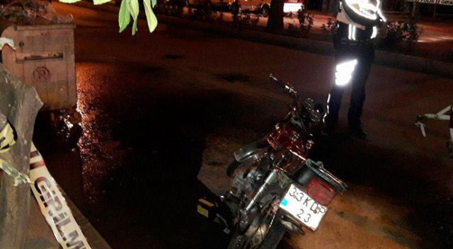 Mersin&#039;de motosiklet kazası: 1 ölü