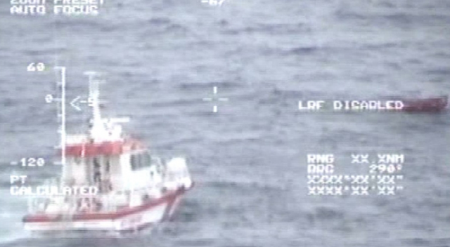 Şile&#039;de batan geminin yeri tespit edildi