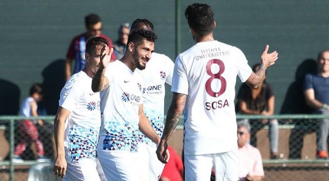 Trabzonspor hazırlık maçını 4-0 kazandı
