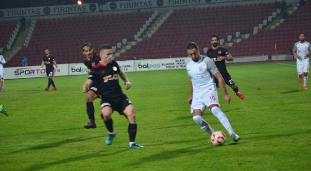 Balıkesirspor Baltok, Gazişehir Gaziantep&#039;i 1 - 0 mağlup etti