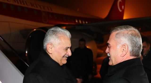 Başbakan Binali Yıldırım, Nahçıvan&#039;dan ayrıldı