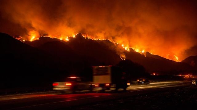 California&#039;daki orman yangını kontrol edilemiyor