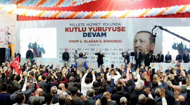 Cumhurbaşkanı Erdoğan&#039;a Sinop&#039;ta yoğun ilgi