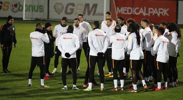 Galatasaray&#039;da Göztepe maçı hazırlıkları tamam