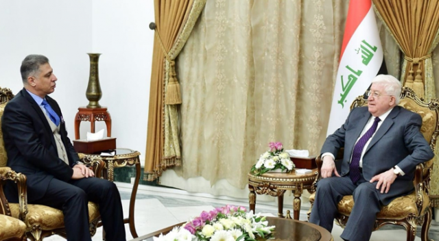 Irak Cumhurbaşkanı, Türkmen liderle görüştü