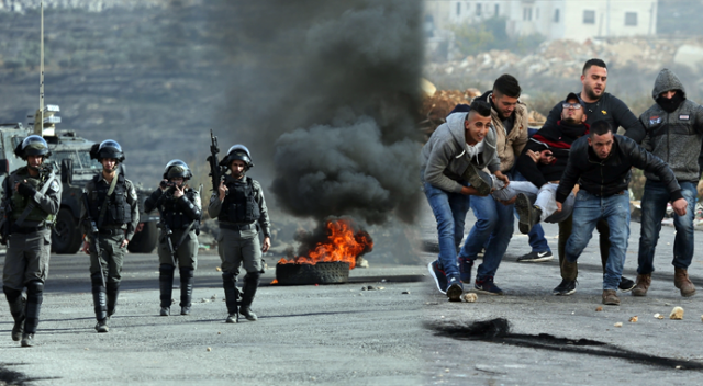 İsrail&#039;den Filistinlilere sert müdahale