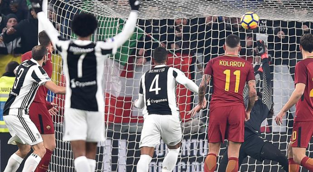 Juventus, Roma&#039;yı tek golle geçti
